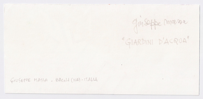 GIARDINI D'ACQUA
GIARDINI D'ACQUA